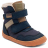 Bisgaard Vinterstøvle Navy Barefoot Timo Tex