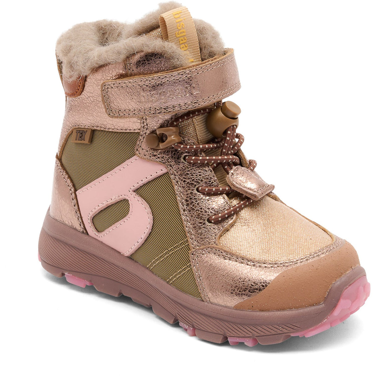 Bisgaard Vinterstøvle Rose Gold Marlon Tex