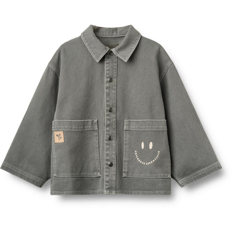 Wheat Thunder Sky Overshirt Cole Stitch