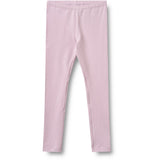 Wheat Magenta Heart Flowers 2 Leggings Jules