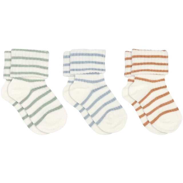 Mp Danmark Dusty Blue Kallie Strømper - 3-pack
