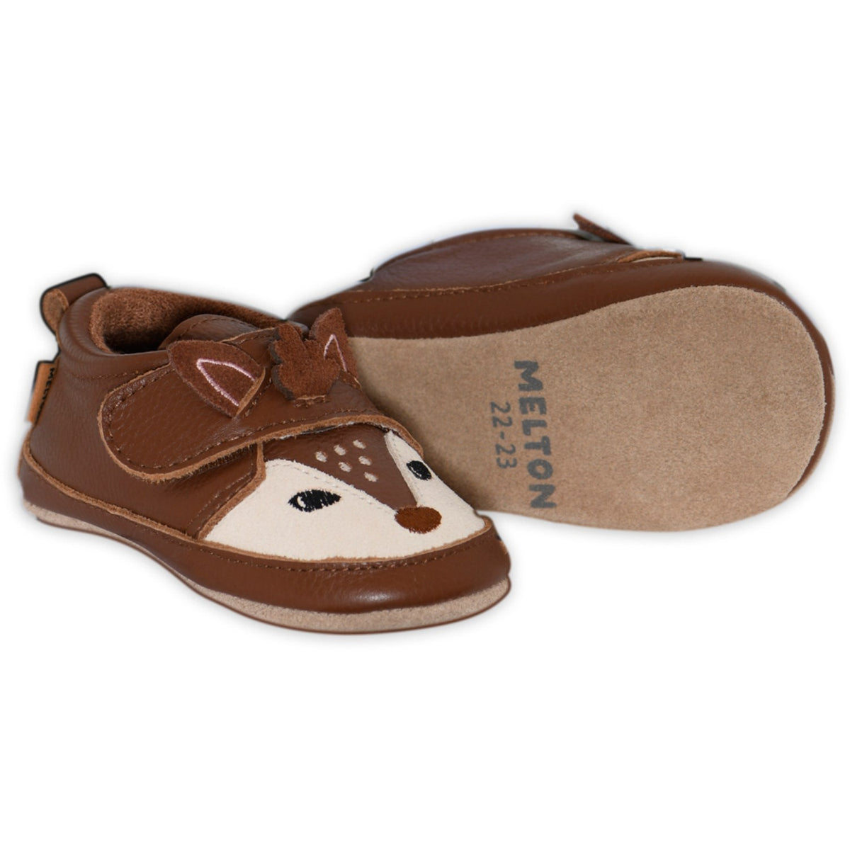 MELTON Red Wood Deer Læder Futter