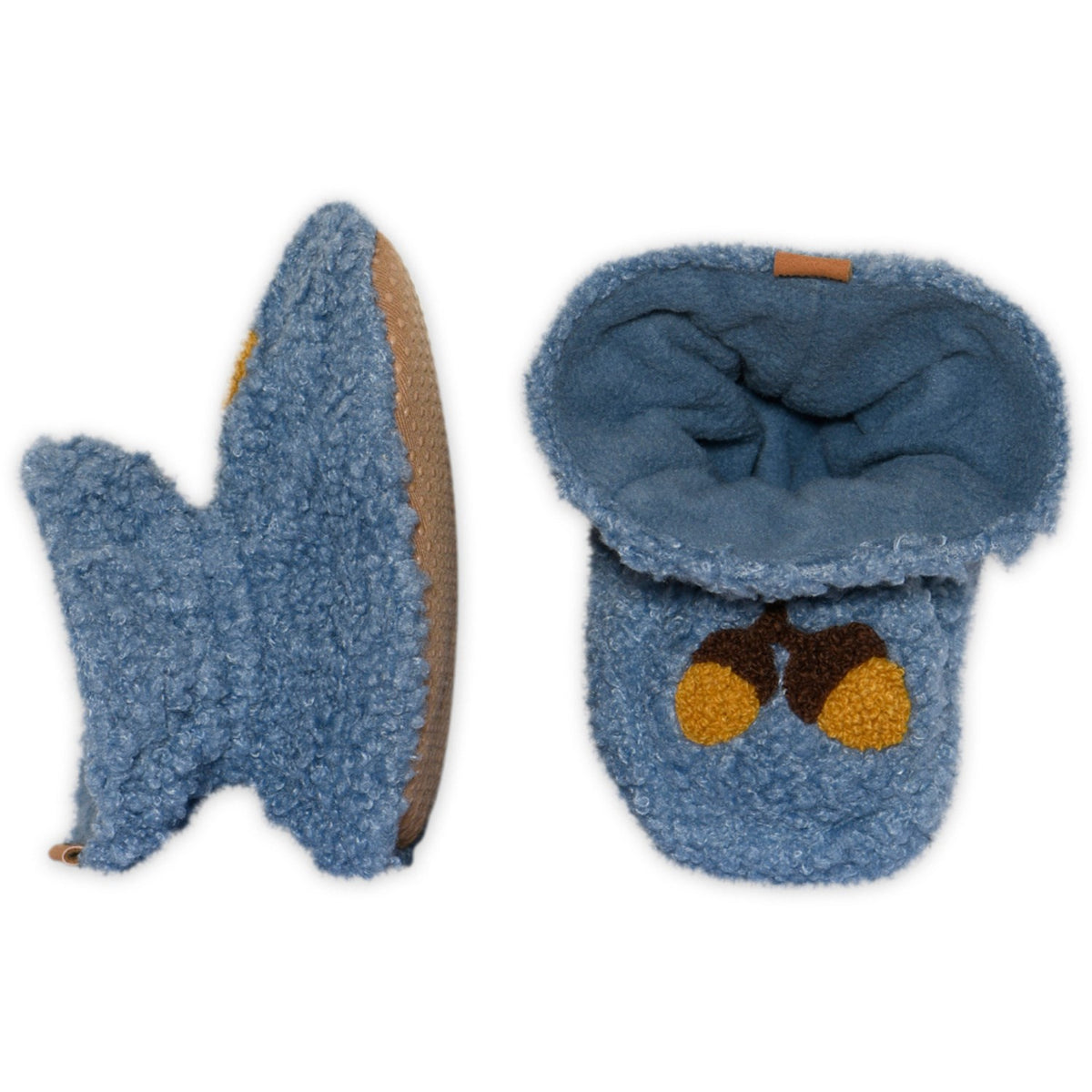 MELTON Dusty Blue Acorn Tekstil Futter
