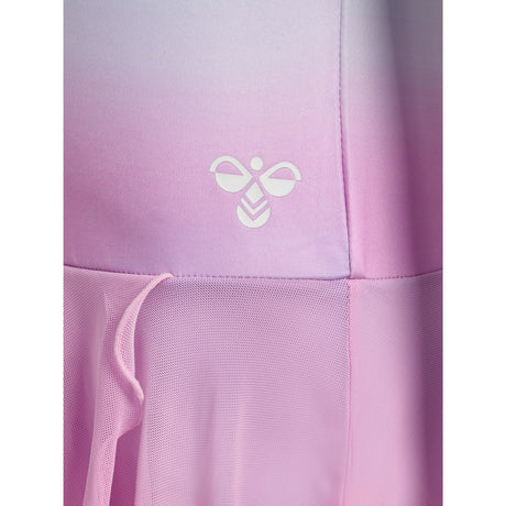 Hummel Pastel Lavender Jr Gradient Skirty Gymnastikdragt L/S