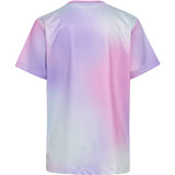 Hummel Pastel Lavender Jr Gradient Gym T-Shirt S/S