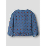 Lil'Atelier Dark Blue Denim Hearts Nmfliva Lea Ls Dnm Jakke 2001-Se Lil