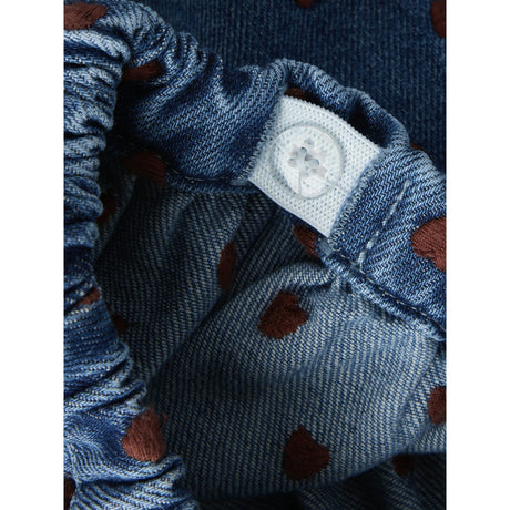 Lil'Atelier Dark Blue Denim Nmfliva Dnm Nederdel 2001-Se Lil