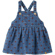 Lil'Atelier Dark Blue Denim Hearts Nbfliva Loose Dnm Skirtall 2001-Se