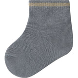 Lil'Atelier Sleet Twill Nbmelove Fir Stripe Strømper Lil