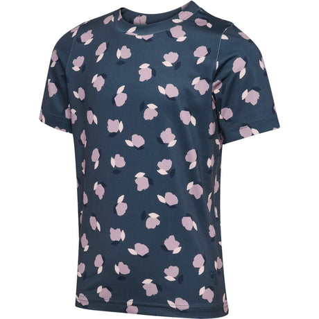 Hummel Ombre Blue Jr Formsyet Aop Gym T-Shirt S/S