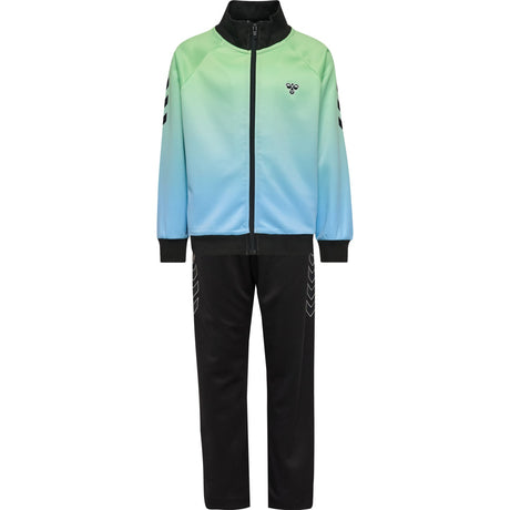 Hummel Shadow Lime/Black Jr Gradient Track Dragt