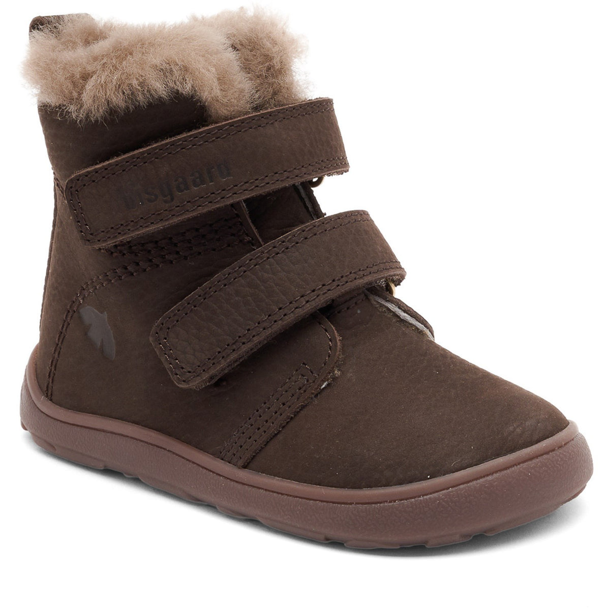 Bisgaard Vinterstøvle Dark Brown Barefoot Emil Lamb