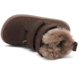 Bisgaard Vinterstøvle Dark Brown Barefoot Emil Lamb