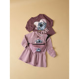 Name It Lilas Nmfansa Stitch Swe Kjole Bru Wdi