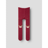 Name It Navy Blazer Red Dahlia Nmfvichristmas 2-Pak Strømpebukser