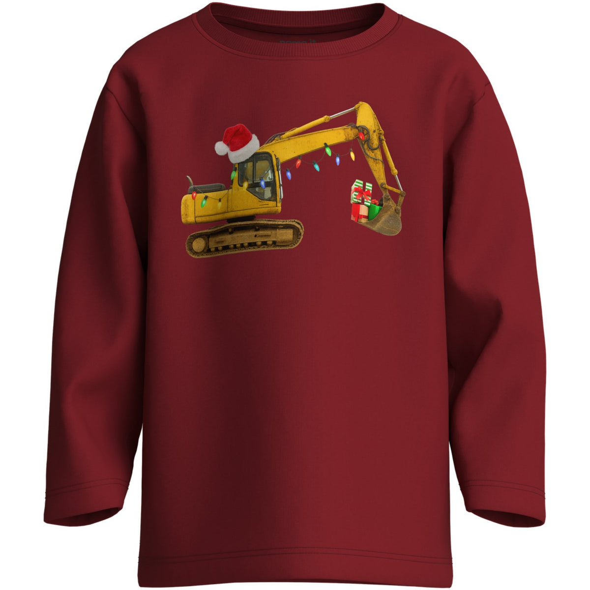 Name It Red Dahlia Excavator Nmmvosmas Ls Nreg Top