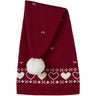 Name It Red Dahlia Hearts Nmnrismas Strik Nissehue