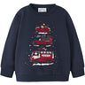 Name It Navy Blazer Nmmrane Ls Nreg Sweat Bru