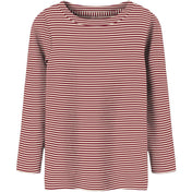 Name It Red Dahlia Nmndab M Ls Xsl Top