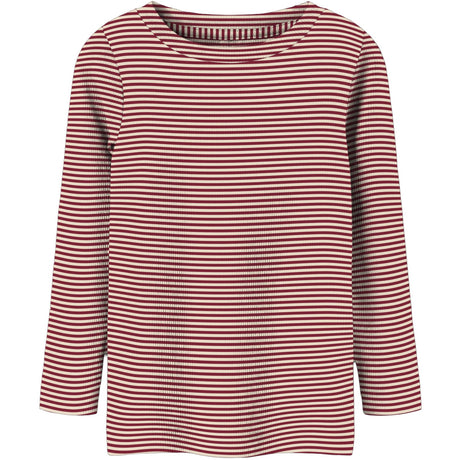 Name It Red Dahlia Nmndab M Ls Xsl Top