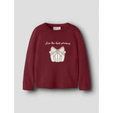 Name It Red Dahlia Nmfrisse Ls Strik