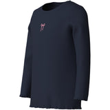 Name It Navy Blazer Bow Nmfvivemmas Ls Slim Top