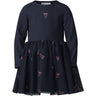 Name It Navy Blazer Bow Nmfveross Ls Tyl Kjole