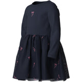 Name It Navy Blazer Bow Nmfveross Ls Tyl Kjole
