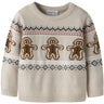 Name It Peyote Melange Nmnrismas Ls Strik Cot