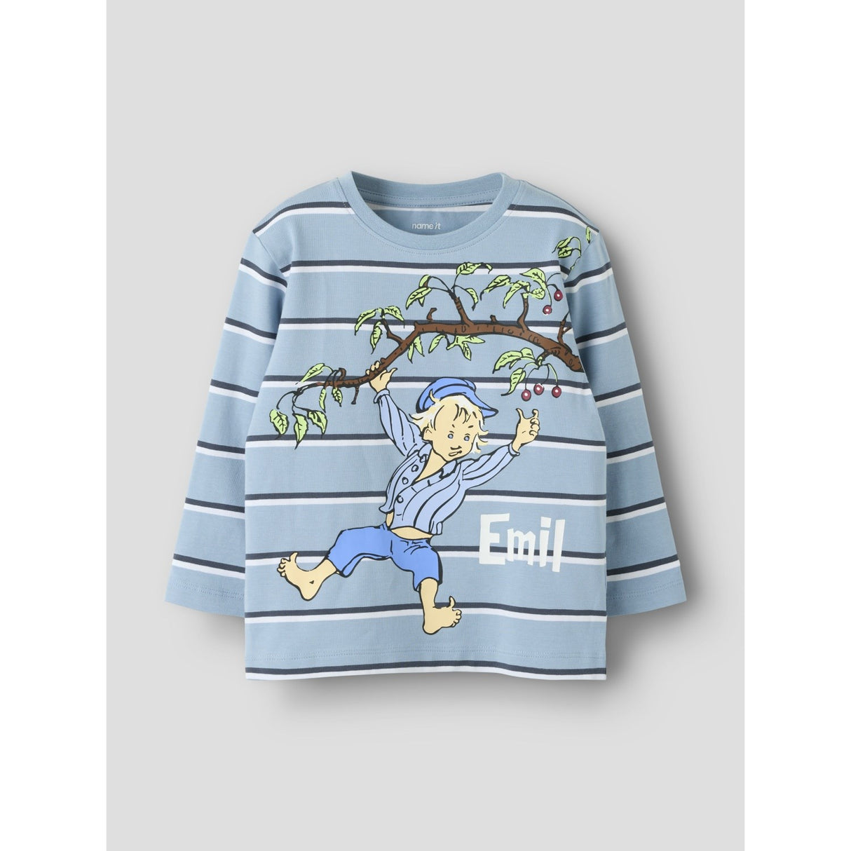 Name It Ashley Blue Nmmalf Emil Ls Nreg Top Æske Sky