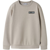 Name It Island Fossil Nkmrair Ls Nreg Sweat Bru Æske