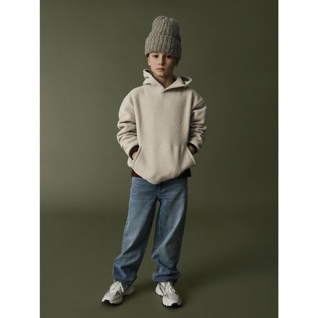 Name It Island Fossil Nkmrisa Ls Rlx Bamse Wh