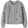 Name It Grey Melange Nkfrifey Ls Strik Card