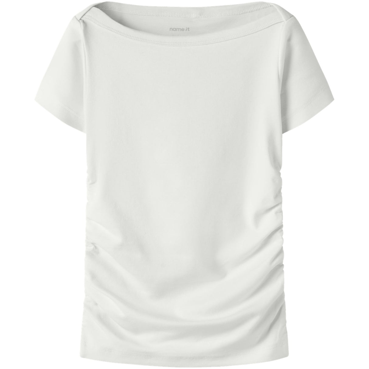 Name It Cloud Dancer Nkfnorikko Ss Xsl Top