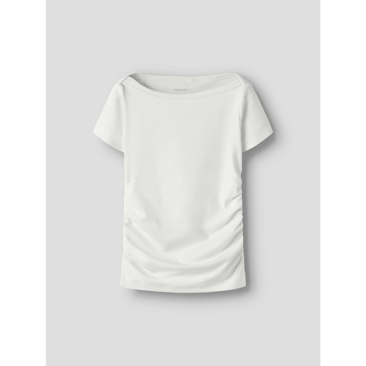 Name It Cloud Dancer Nkfnorikko Ss Xsl Top