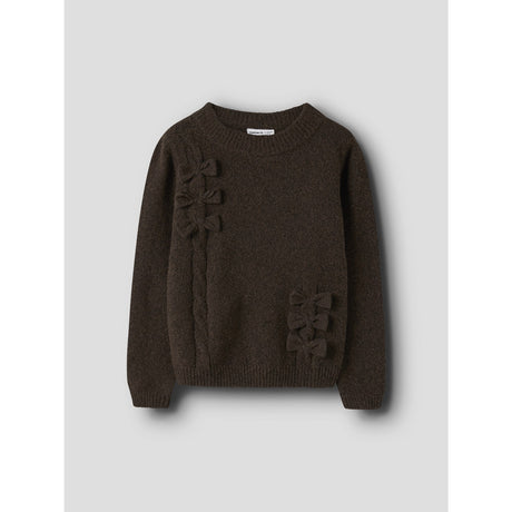 Name It Chocolate Plum Nkfojesmi Ls Strik
