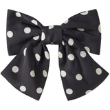 Name It Black Dots In Antique White Nkfnolina Hårsløjfe