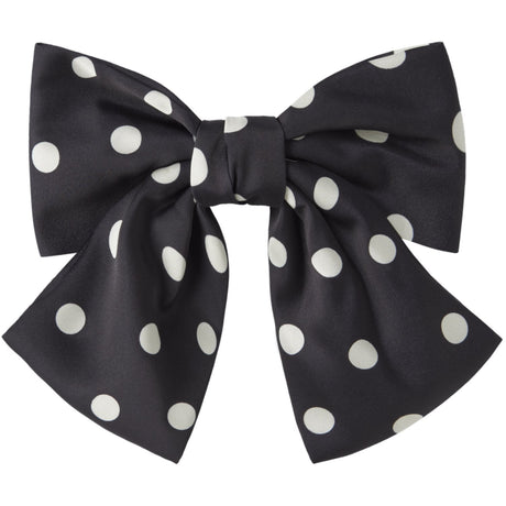 Name It Black Dots In Antique White Nkfnolina Hårsløjfe