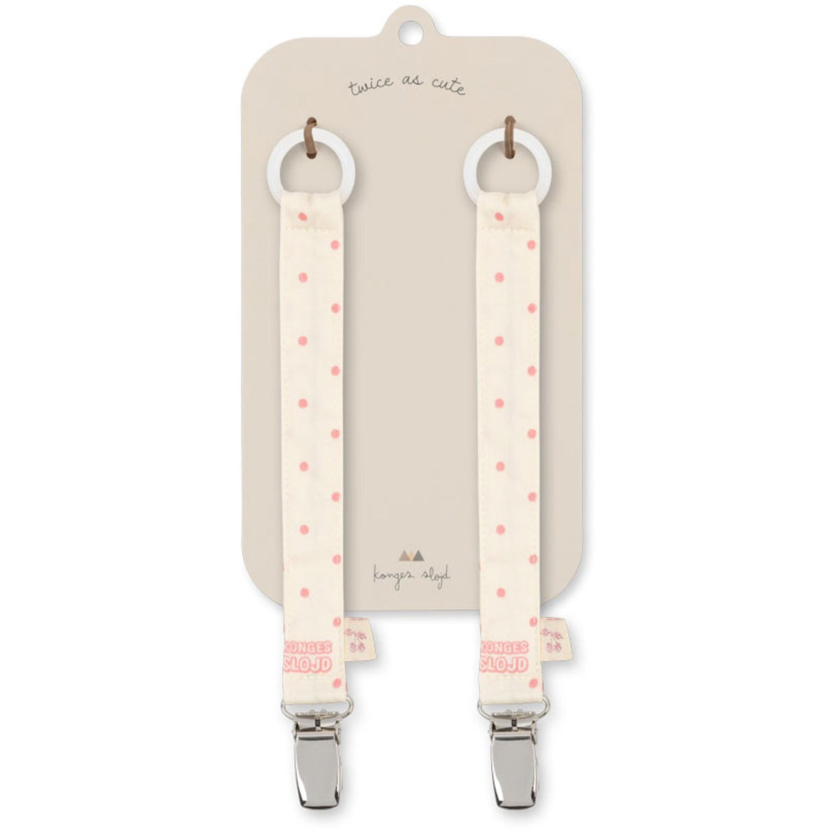 Konges Sløjd Cherry Dot 2 Pak Sut Strop
