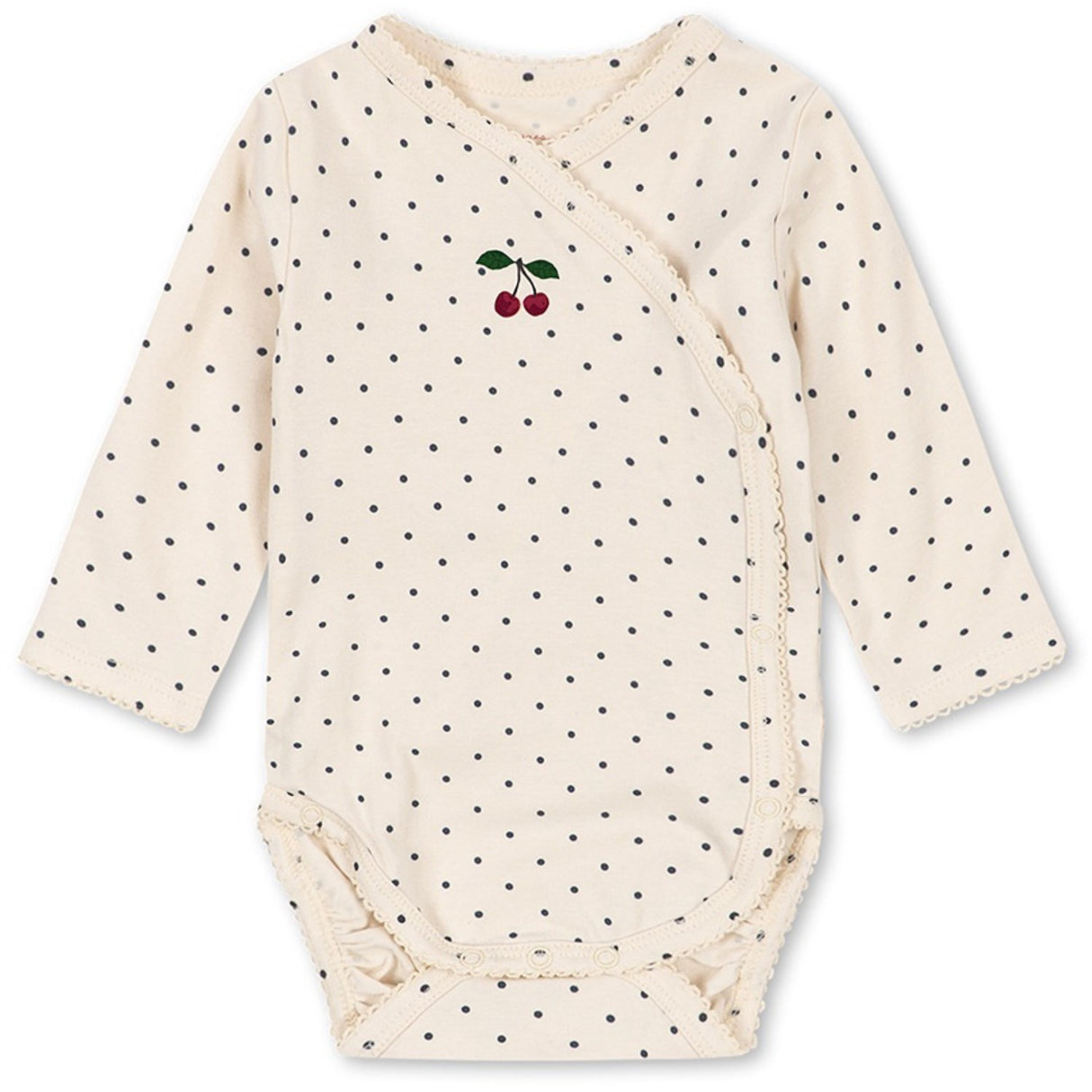 Konges Sløjd Blue Dot Basic Ls Newborn Body Gots