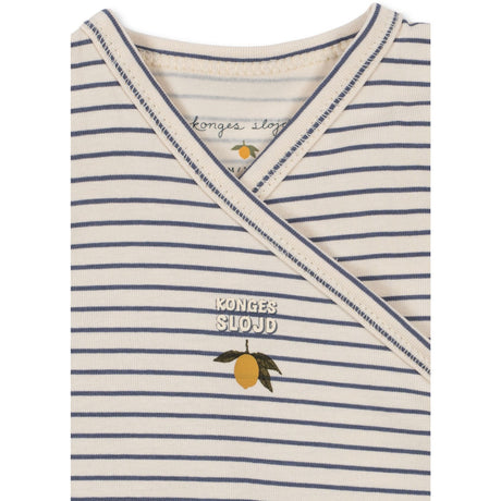 Konges Sløjd Stripe Como Basic Newborn Heldragt Gots