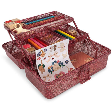 Konges Sløjd Glitter Rose Creative Art Caddy
