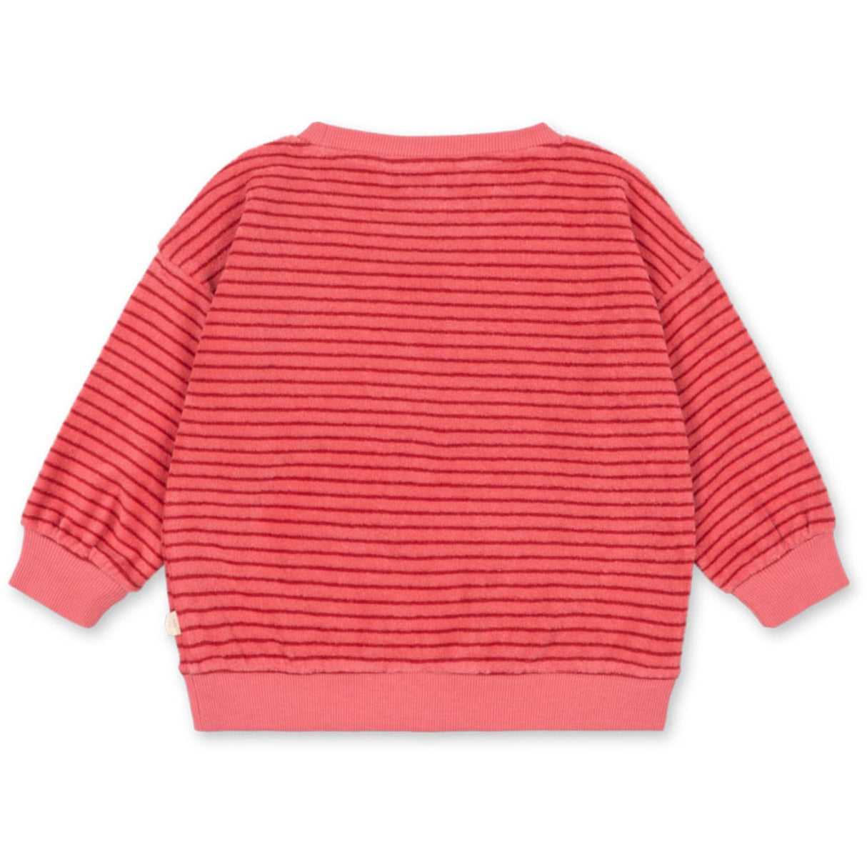 Konges Sløjd Cardinal Rose Stripe Itty Sweatshirt Gots