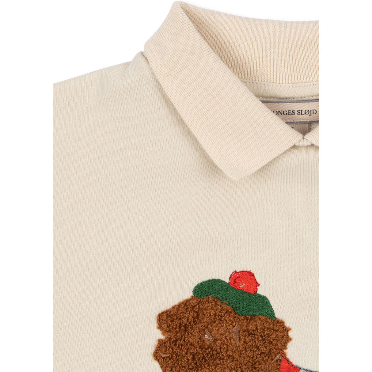 Konges Sløjd Brown Rice Spotty Sweatshirt Gots