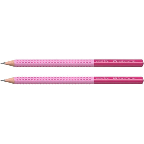 Faber Castell Jumbo Grip Blyanter Farver Pink 2 stk.