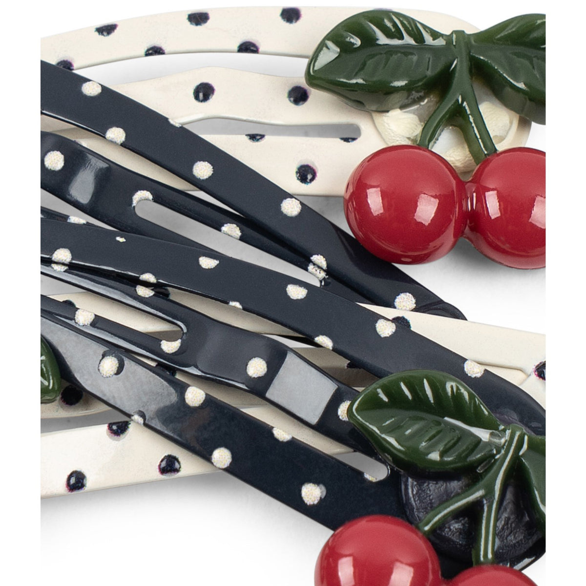 Konges Sløjd Multi 4 Pak Cherry Dot Hair Clip