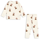 Konges Sløjd Teddy Bear Basic Blouse/Pants Sæt Gots
