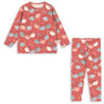 Konges Sløjd Bow Ballerina Blush Basic Blouse/Pants Sæt Gots