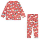 Konges Sløjd Bow Ballerina Blush Basic Blouse/Pants Sæt Gots