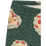 Konges Sløjd Deer Diary Green Basic Body/Pants Sæt Gots
